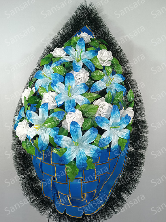 Вінок П-05 165/75см Вінок букет кошик