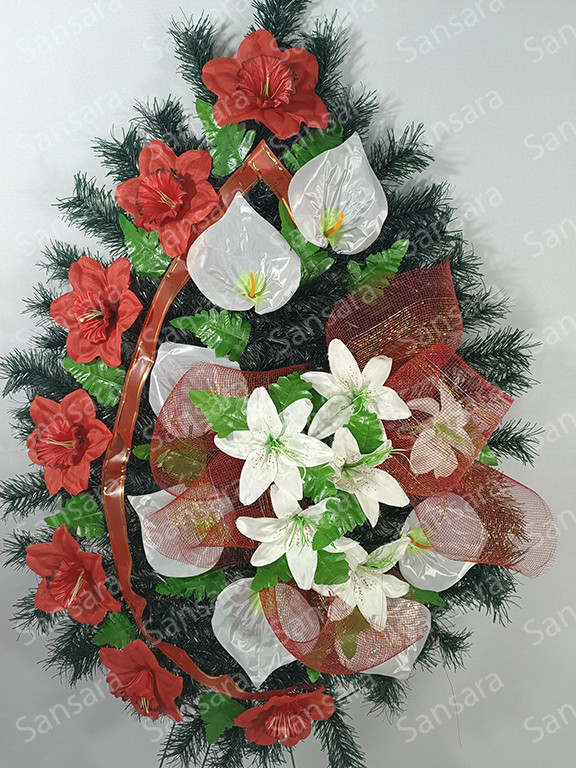 Вінок Б-6  145/65см Вінок з сіткою