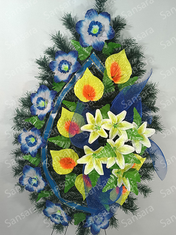 Вінок Б-6  145/65см Вінок з сіткою