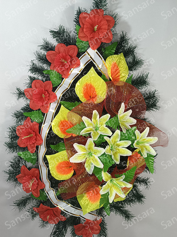 Вінок Б-6  145/65см Вінок з сіткою