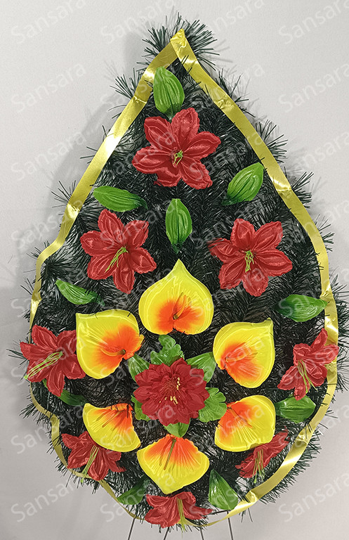 Вінок М 01 100/50см