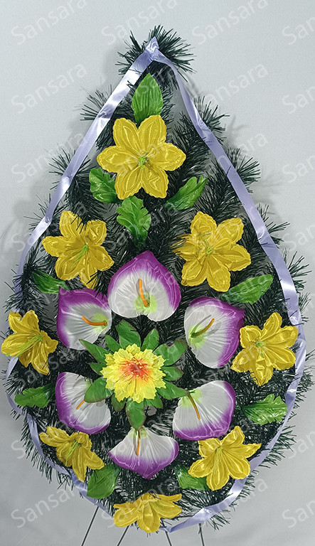 Вінок М 01 100/50см