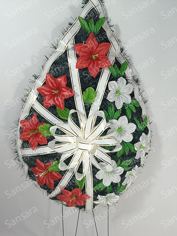 Вінок К 07 125/55см Вінок бант мал.