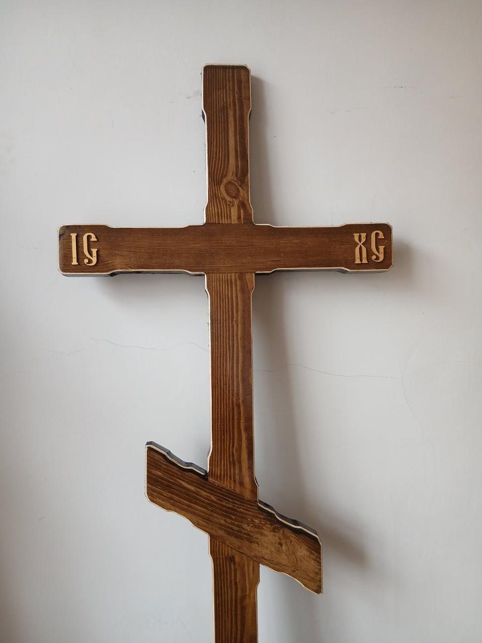 Хрест широкий різний №13