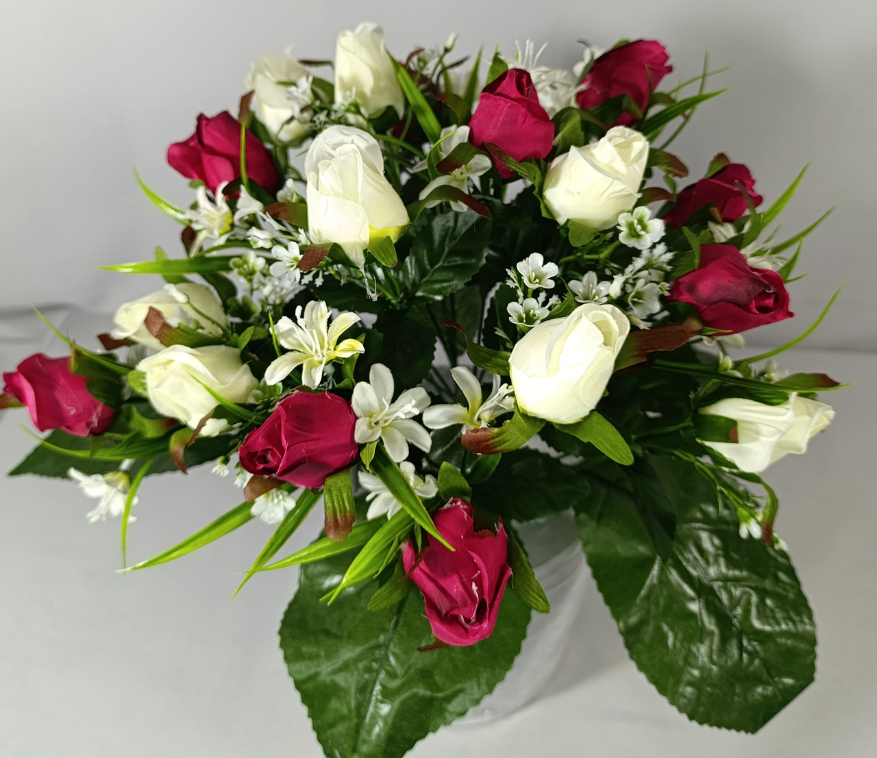 Букет троянда бутон √14, 16 голов , висота букету 50 см