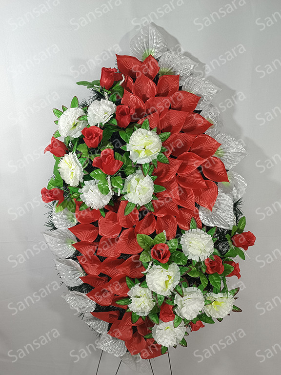 Вінок 155/65см Вінок лист багато кали