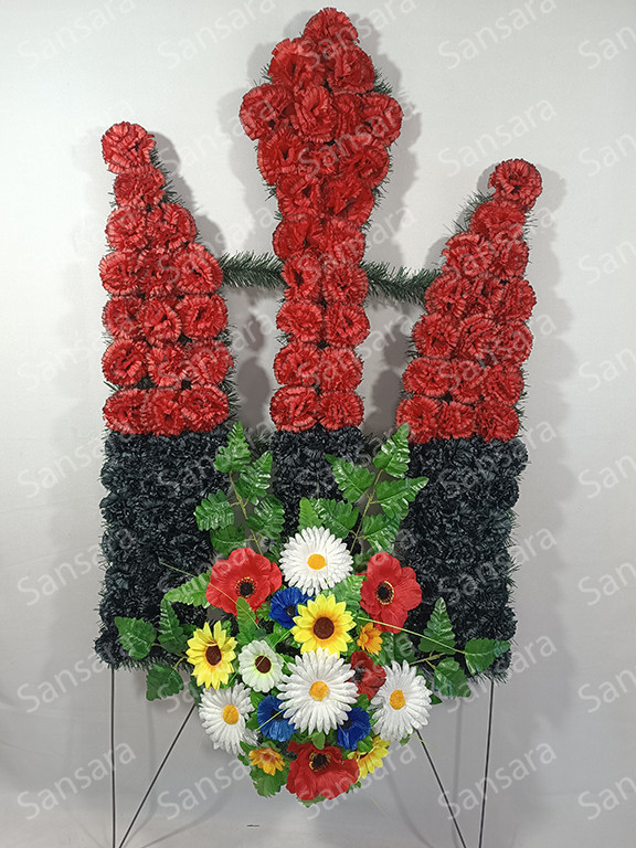 Вінок 155/75см тризуб