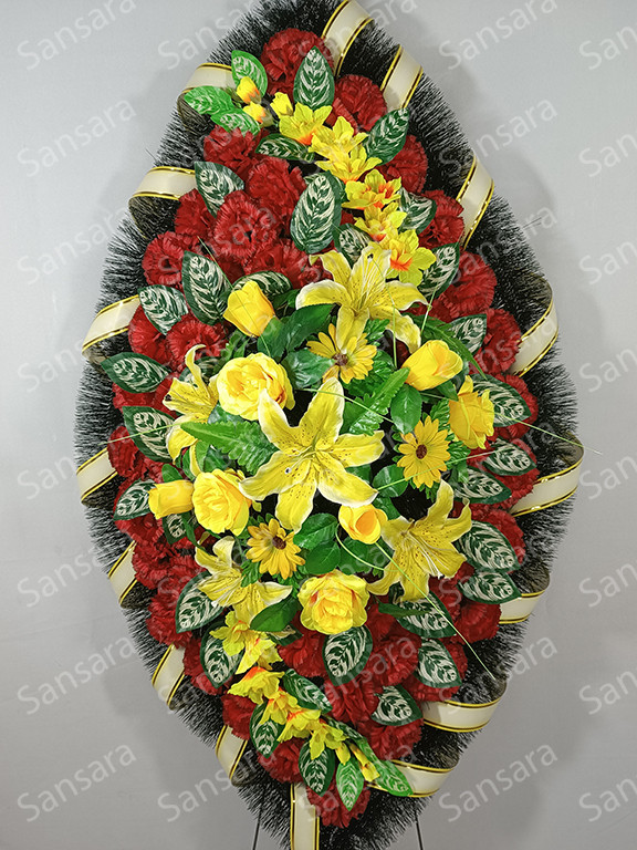 Вінок 165/75см Вінок лист в смерекі