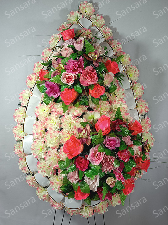 Вінок 175/85см А-05 Вінок  два букета