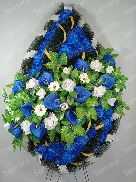 Вінок 175/85см А-06 Вінок  букет кала