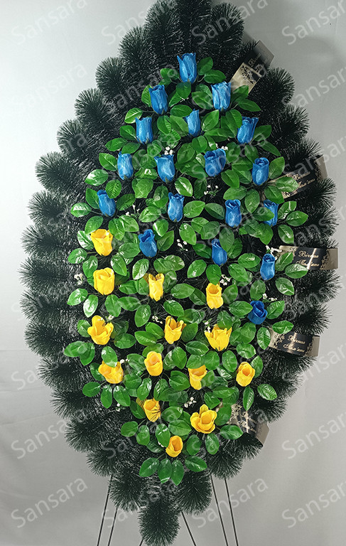 Вінок 190/80см  Вінок  3Д лист