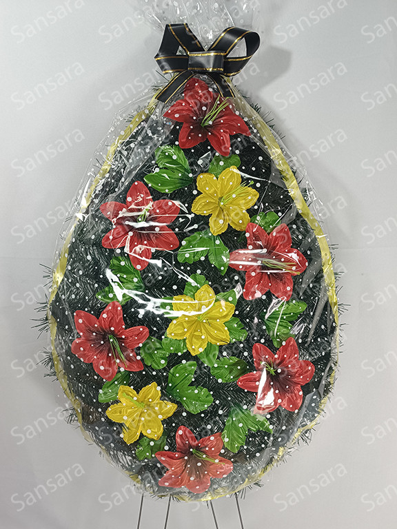 Вінок R 01 125/55см Вінок в плівкі